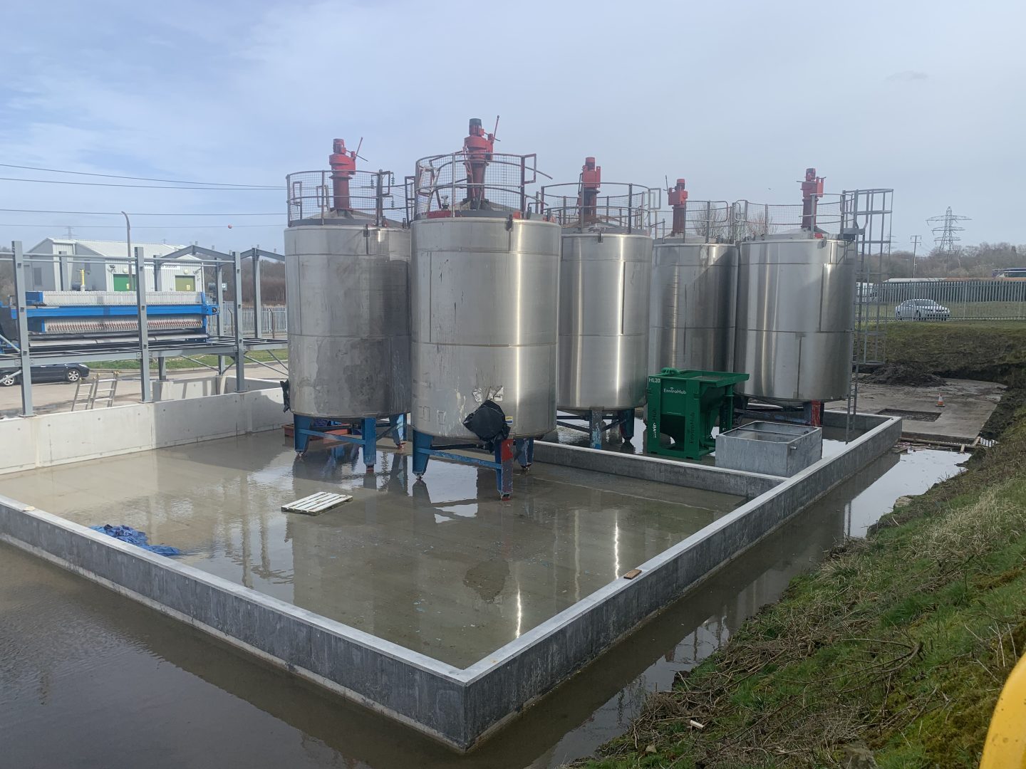 Tank Farm - Phase 2 - Filterpress In - late spring 2023