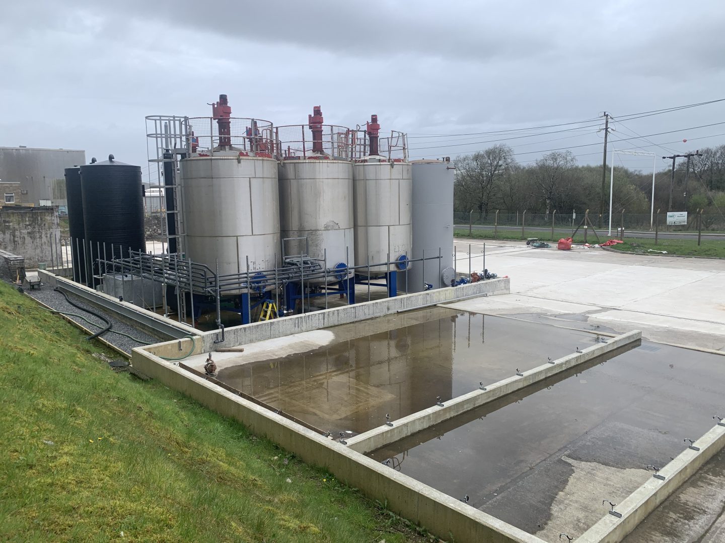 Tank Farm - Phase 4 - Pipework install - Summer 2024